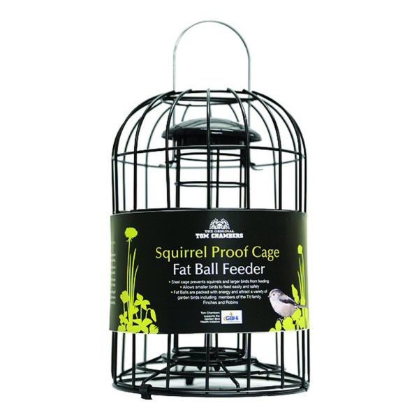 Tom Chambers Squirrel Proof Cage Fat Ball Feeder - SQ007