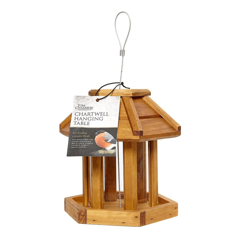 Tom Chambers Chartwell Hanging Wooden Seed Feeder