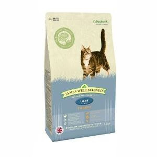James Wellbeloved 1.5kg Turkey Adult Light Dry Cat Food