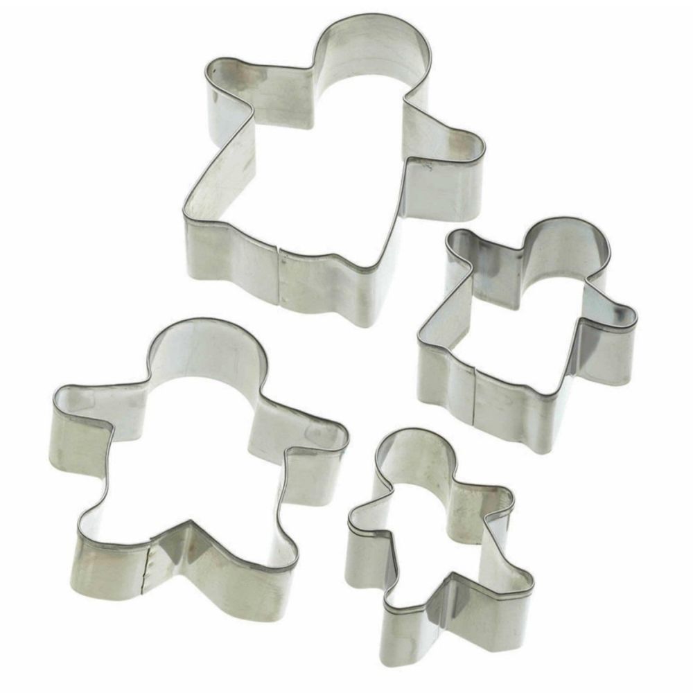 Kitchencraft Set of 4 Gingerbread Cookie Cutters