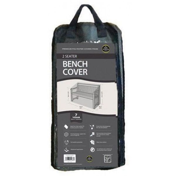 Garland Black 2 Seat Bench Cover - W1488