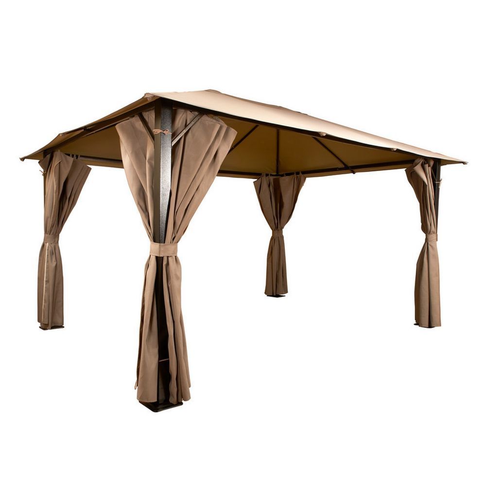 Glendale Venice 4m x 3m Mocha Gazebo