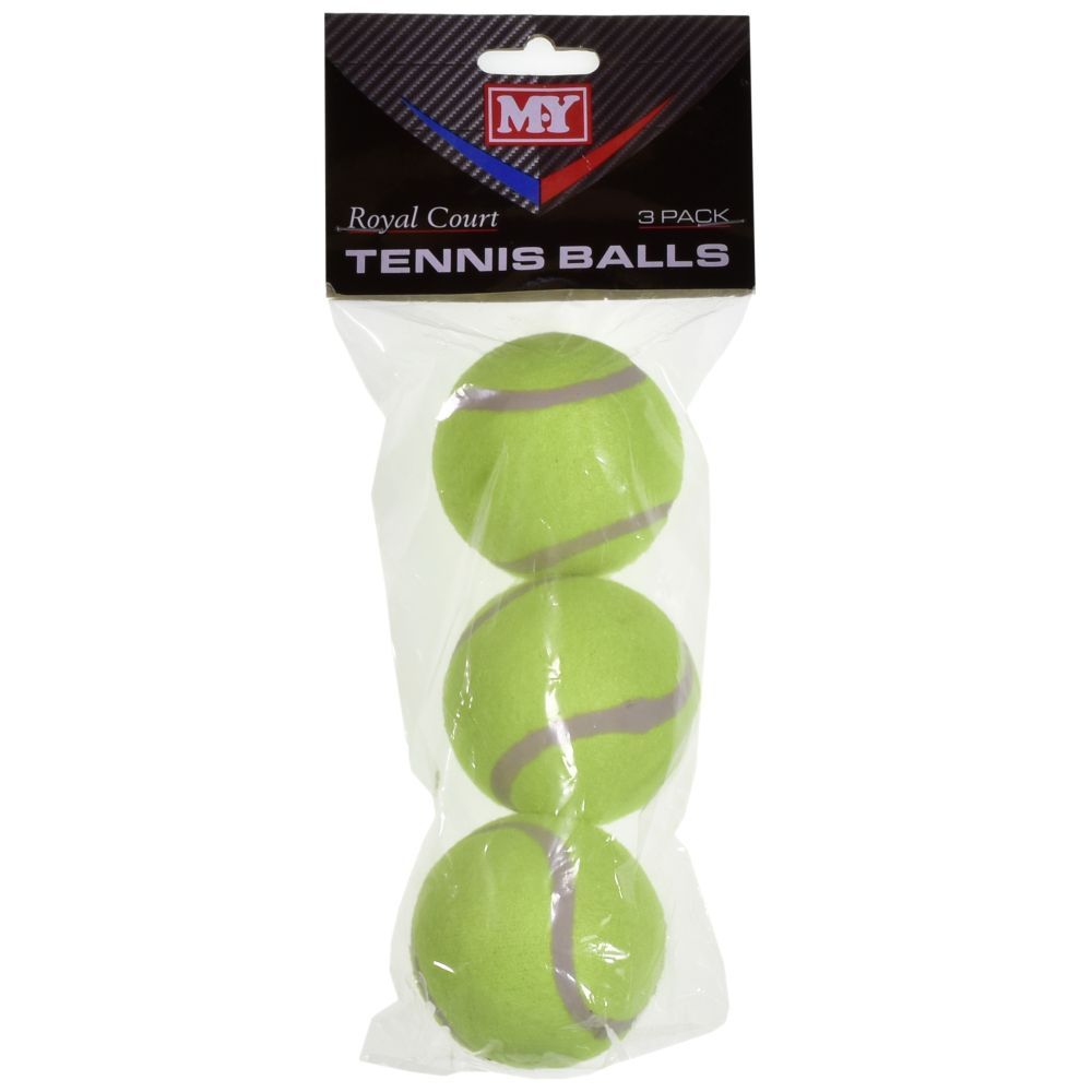 Royal Court 3 Pack Tennis Balls in Polybag