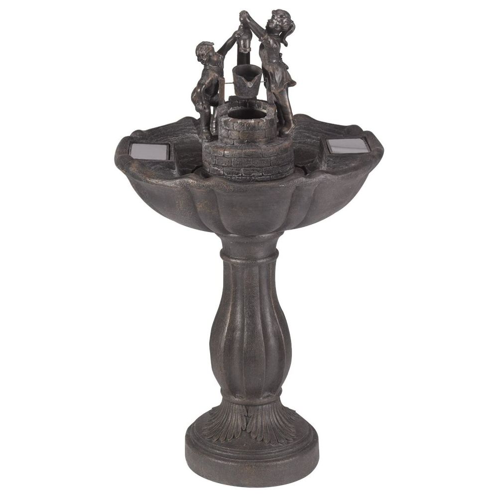Smart Solar 84cm Tipping Pail Solar Water Feature