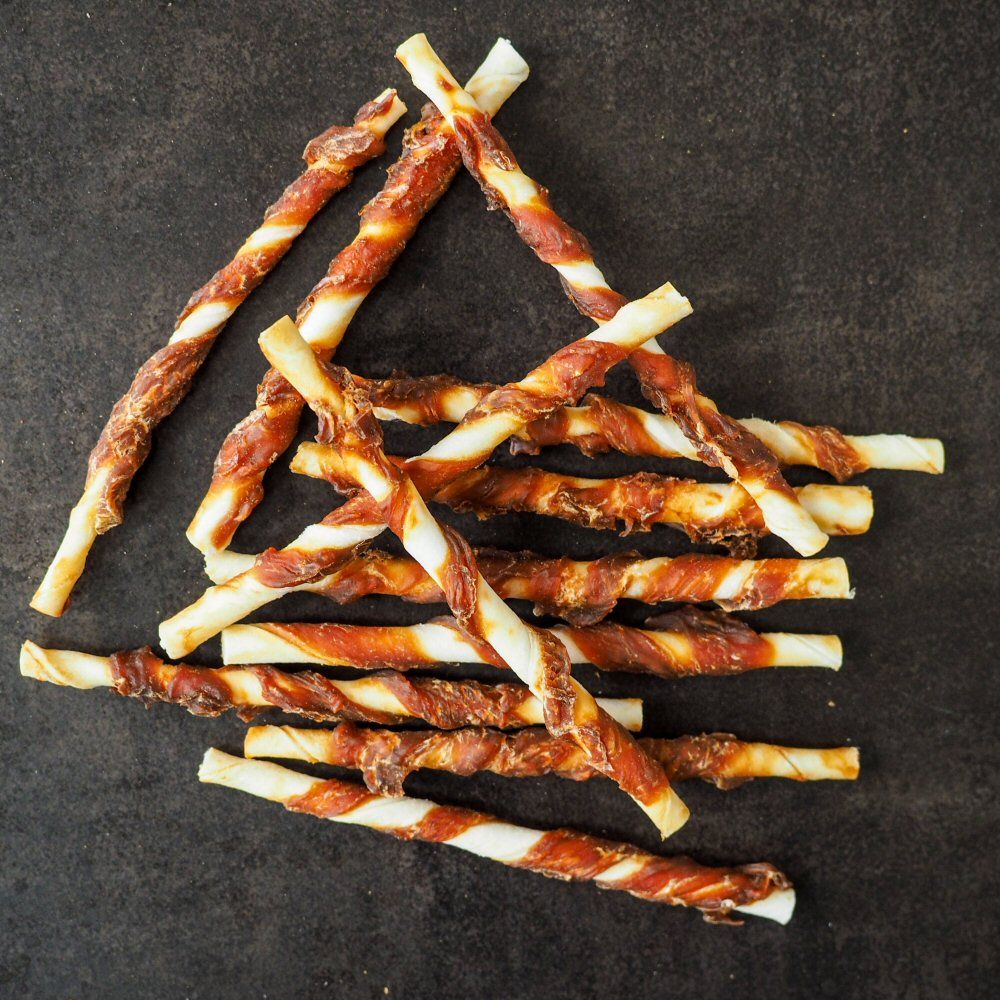 Zoon 100g Mezze Menu Rawhide Chicken Twists Dog Treats