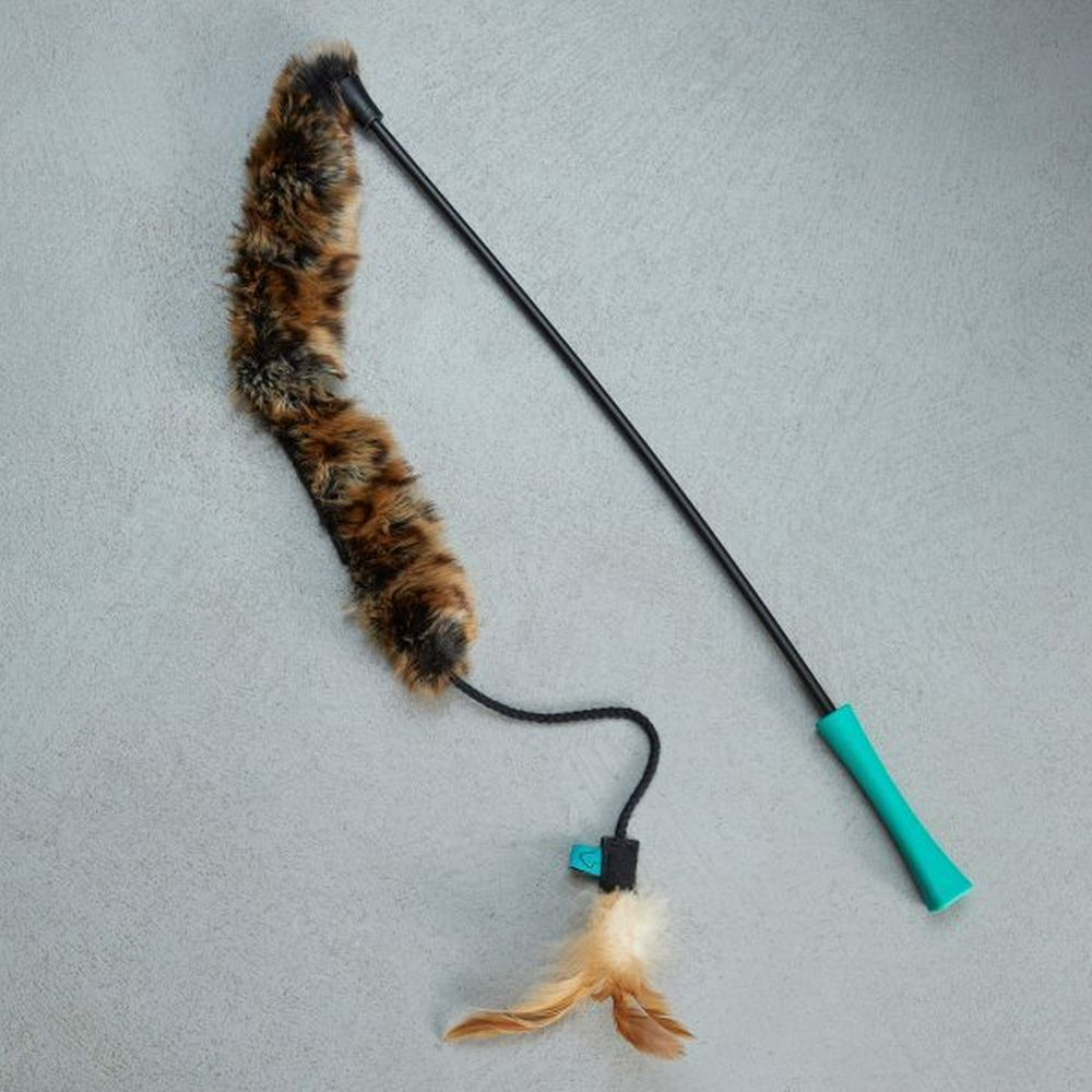 Zoon Nip-it Tail Tickle Stick Cat Toy
