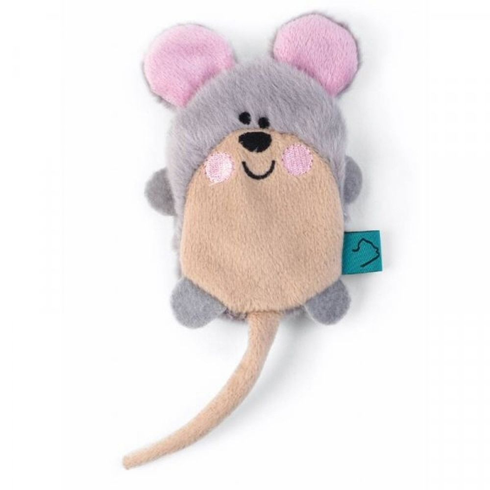 Zoon Nip-it Refillable Catnip Mouse Cat Toy