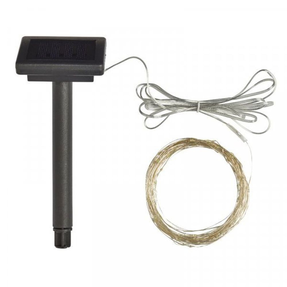 Smart Solar 100 LED Cool White Firefly String Lights