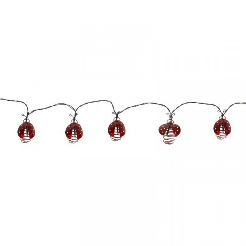Smart Solar 10 Ladybird String Lights