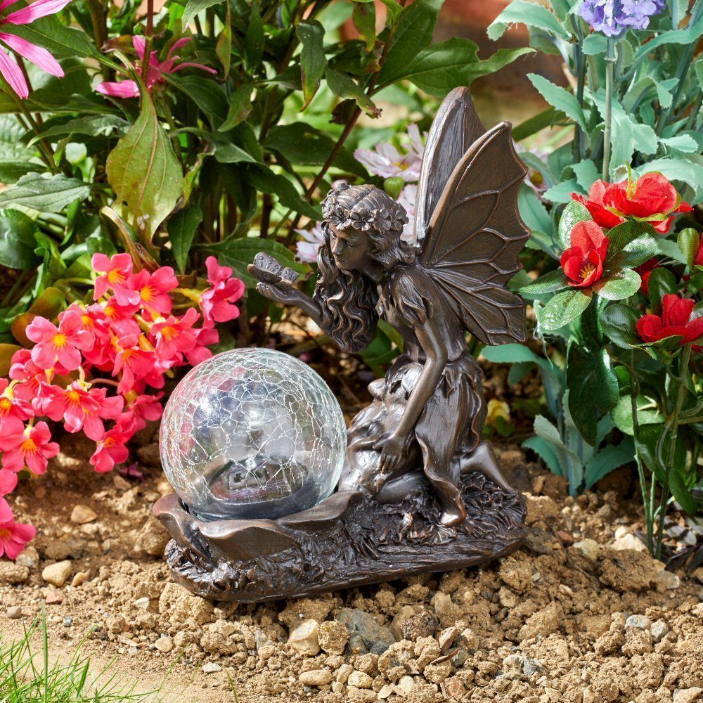 Smart Solar 19cm Gazing Fairy Colour Changing Light