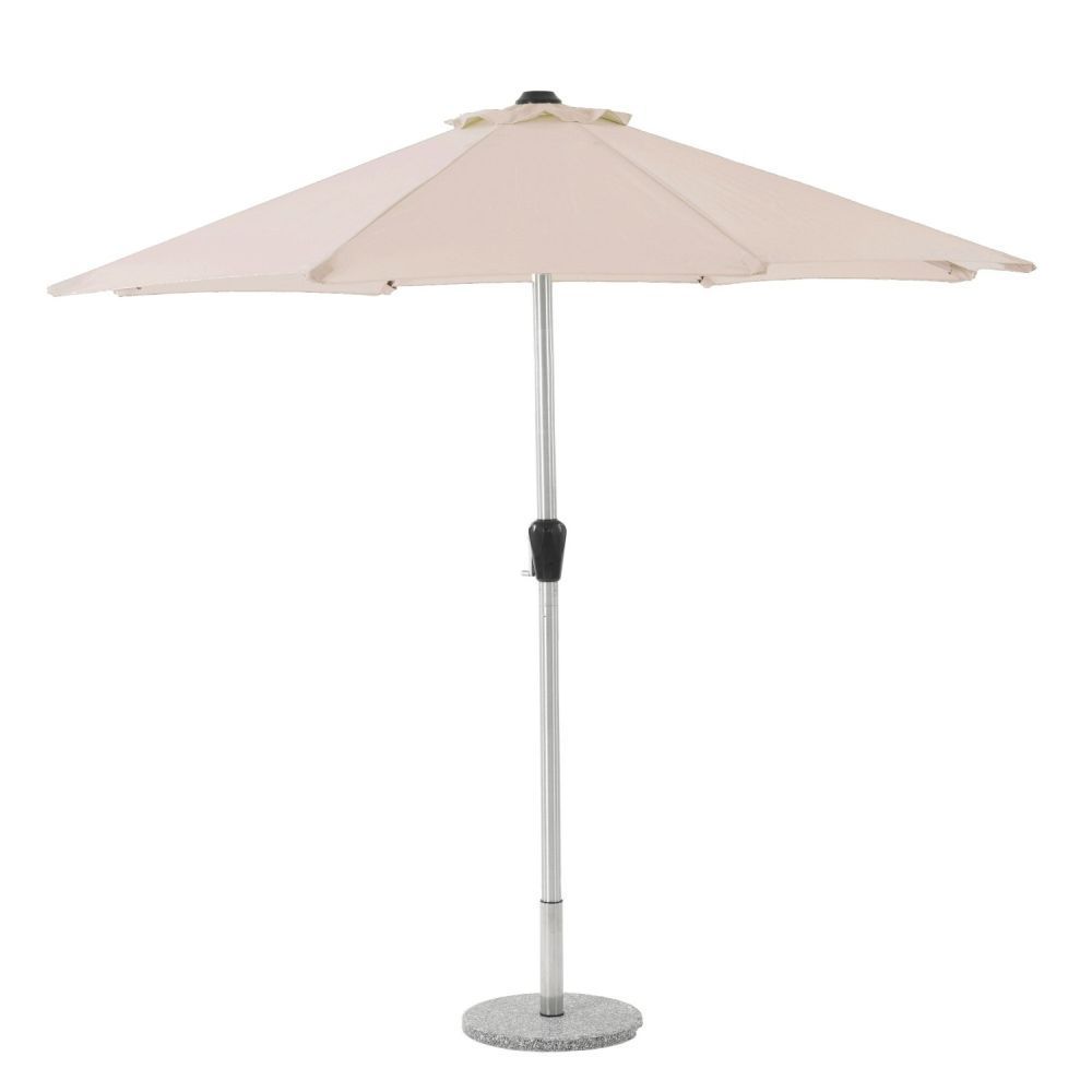 Bramblecrest 2.5m Sand Aluminium Parasol