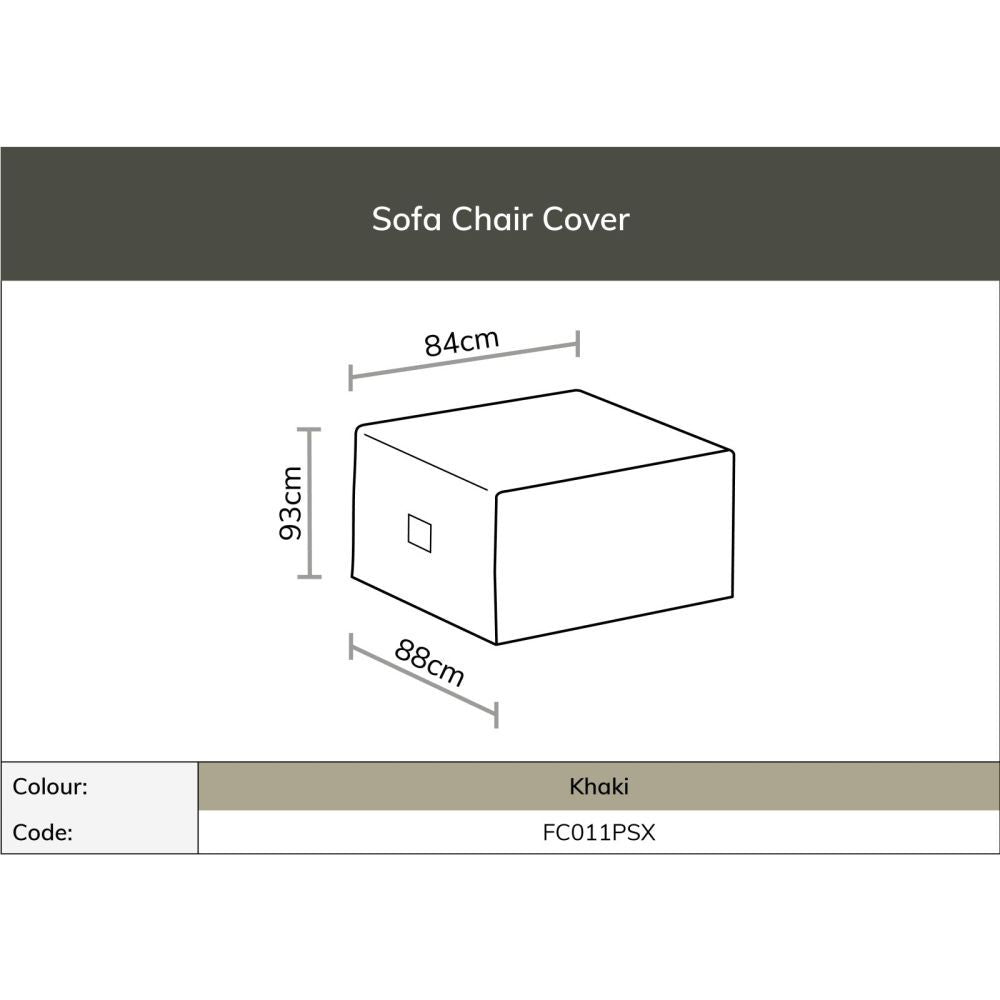 Bramblecrest Rattan 2 Seat Sofa, 2 Sofa Chairs & Coffee Table Set Covers - CV2SS1X