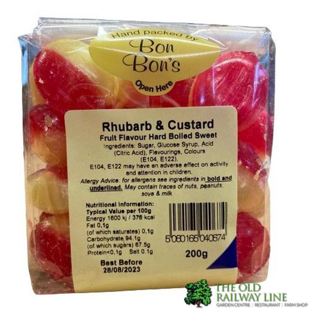 Bon Bon's Rhubard & Custard