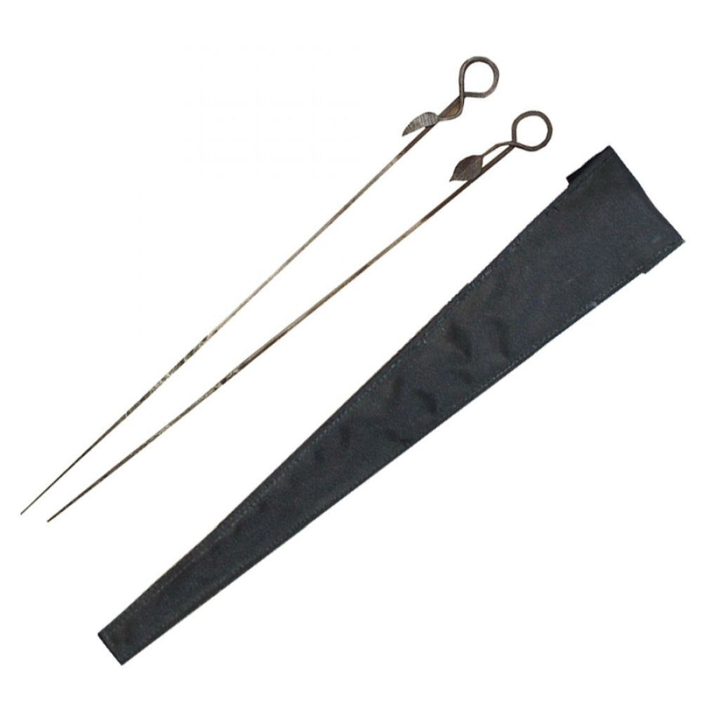 Kadai Set of 2 Travel Firebowl Skewers
