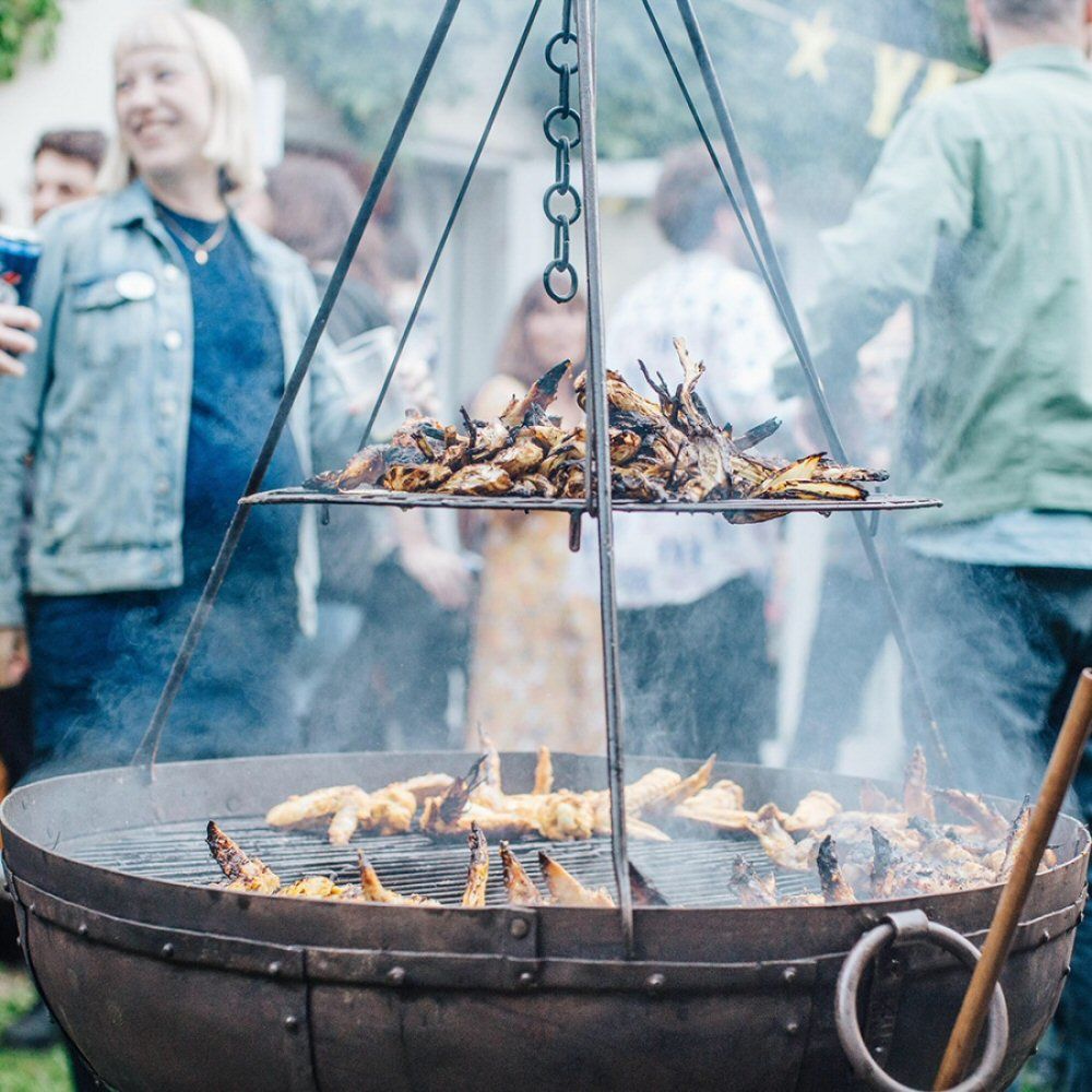 Kadai Swing Grill To Fit 60cm Kadai Firebowl