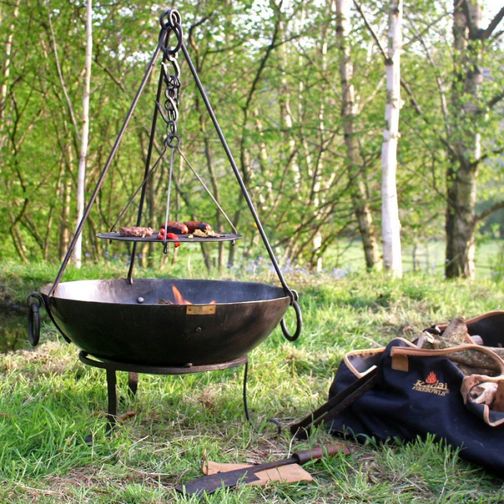 Kadai 70cm Tula Firepit w/ Low Stand