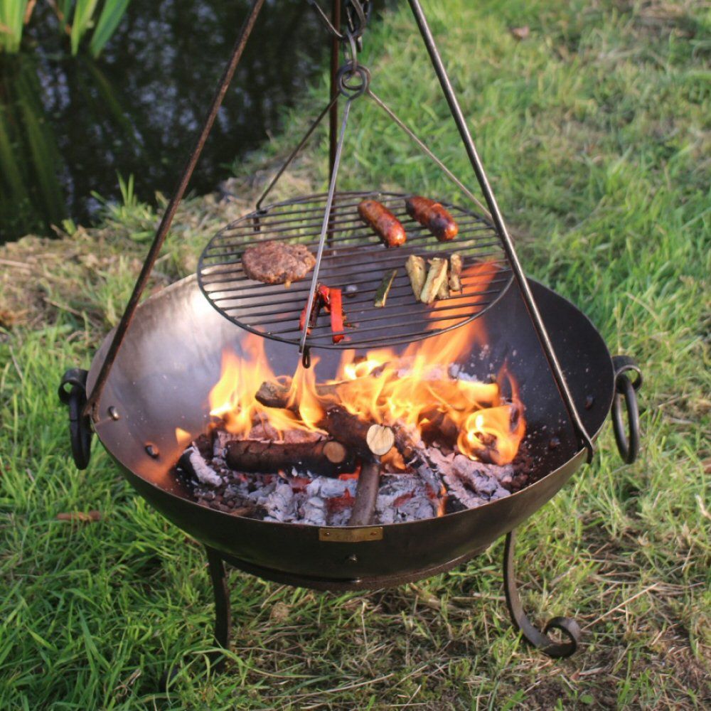 Kadai 70cm Tula Firepit w/ Low Stand