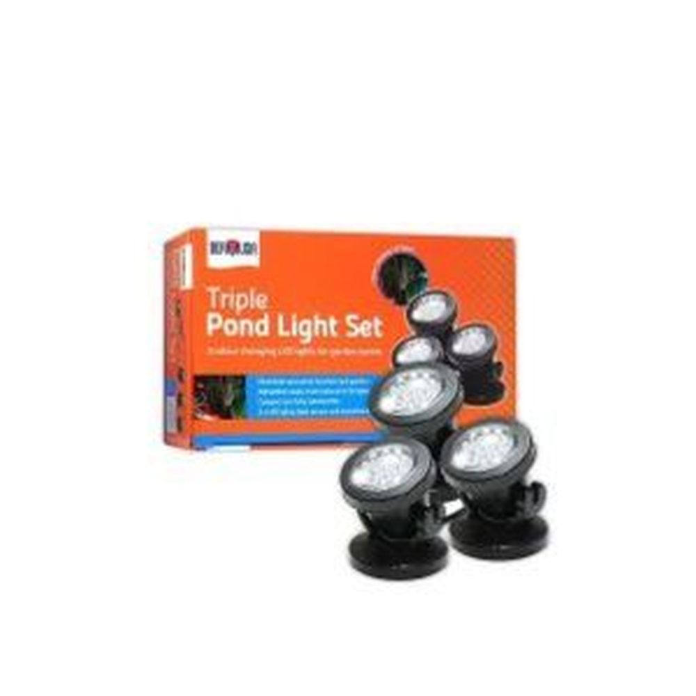 Bermuda 3 LED Triple White Lights