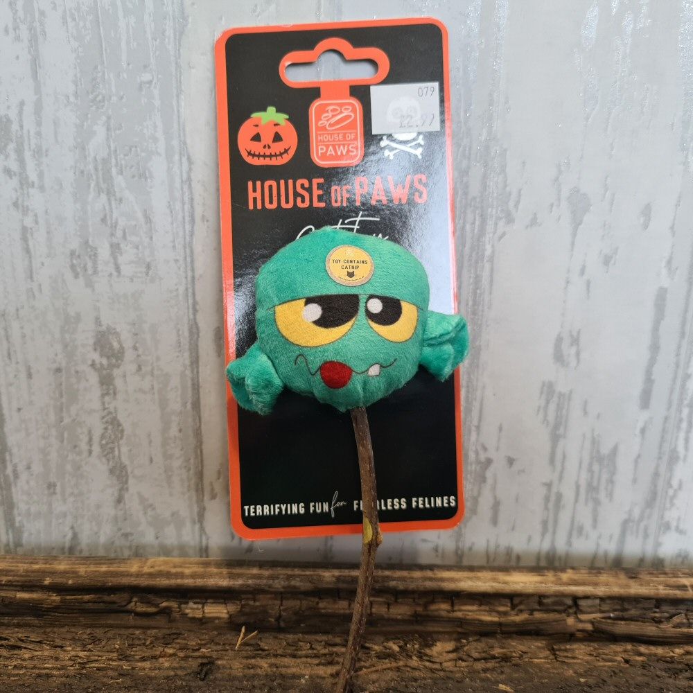 House of Paws Halloween Frankensteins Catnip Toy