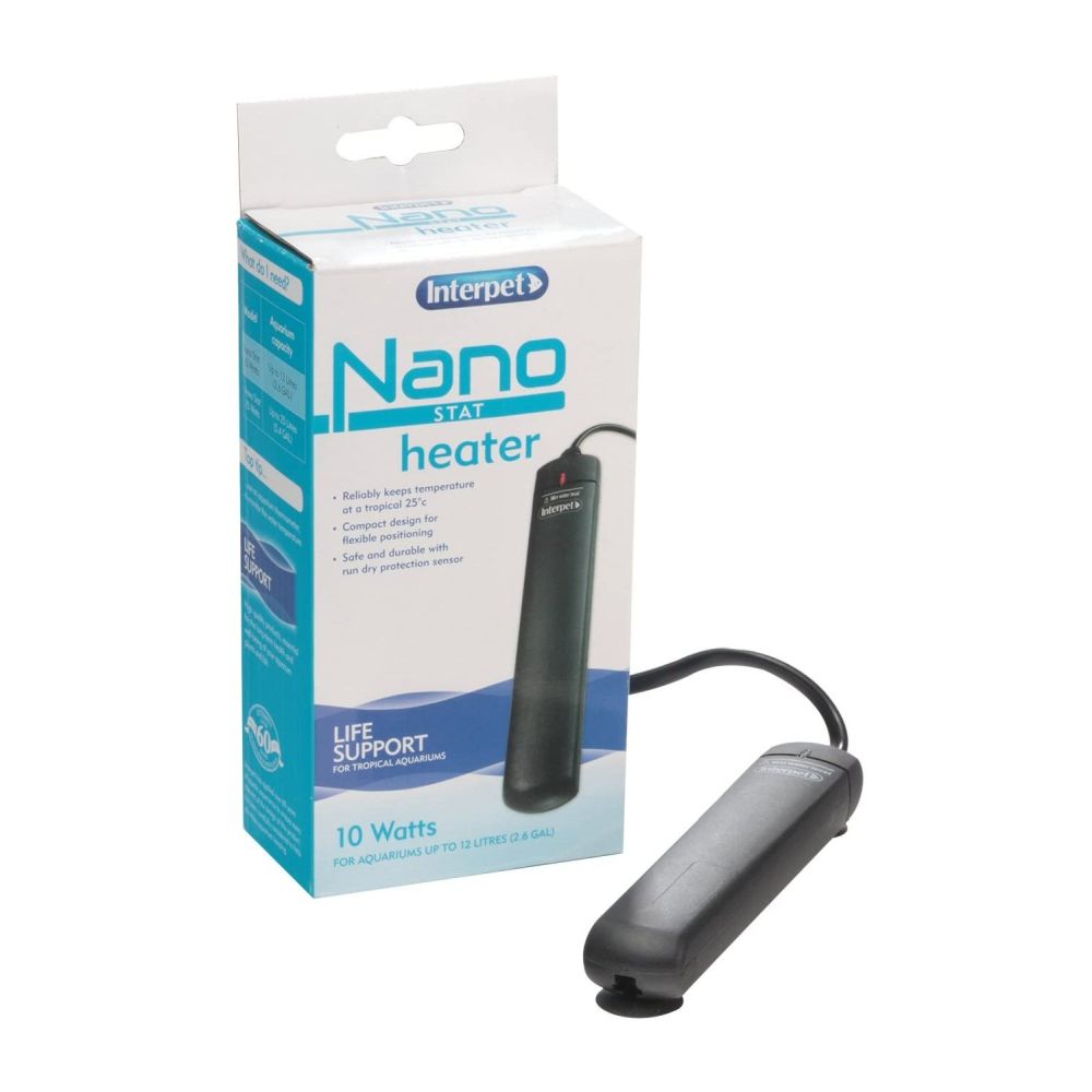 Interpet 10 Watt Nano Stat Aquarium Fish Tank Heater