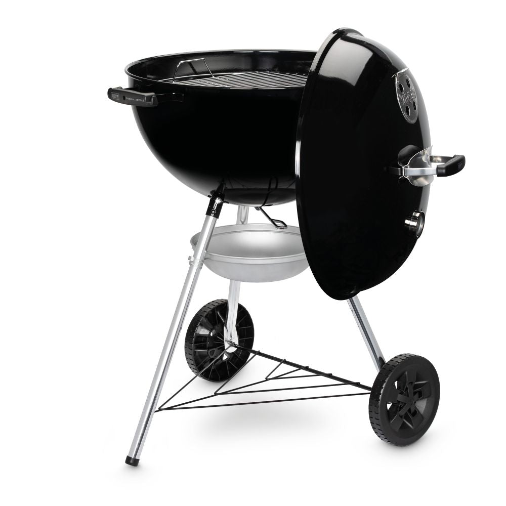 Weber 57cm Black Original Kettle E-5710 Charcoal Barbecue (14101004)