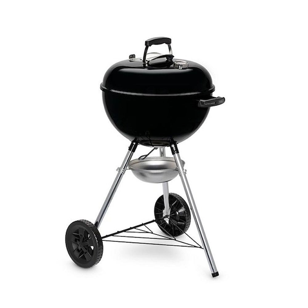 Weber 57cm Black Original Kettle E-5710 Charcoal Barbecue (14101004)