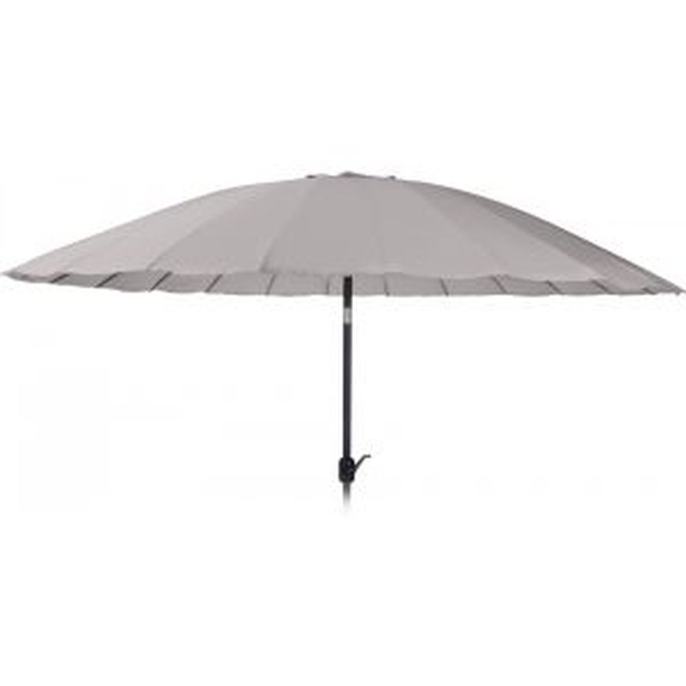 Koopman 3.25m Light Grey Shanghai Umbrella Garden Parasol