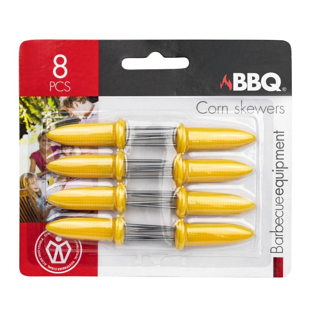 Koopman BBQ Corn Skewers (Pack of 8) Old Railway Line Garden Centre