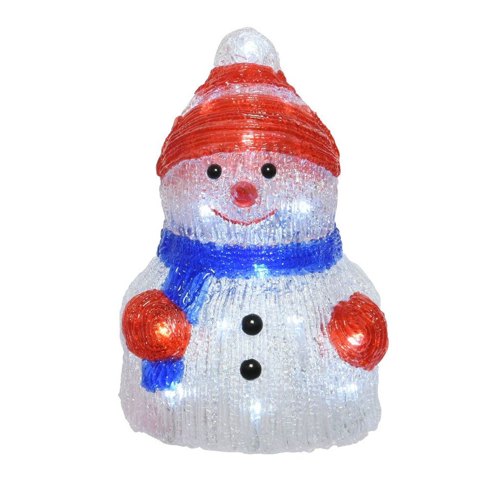 Lumineo 25cm Cool White LED Acrylic Christmas Character (Choice of 4)
