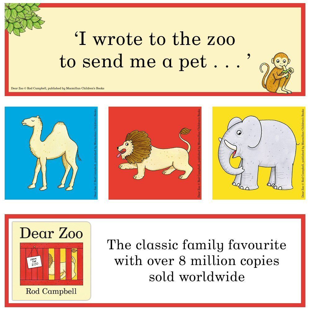 Dear Zoo Buggy Book by Rod Campbell