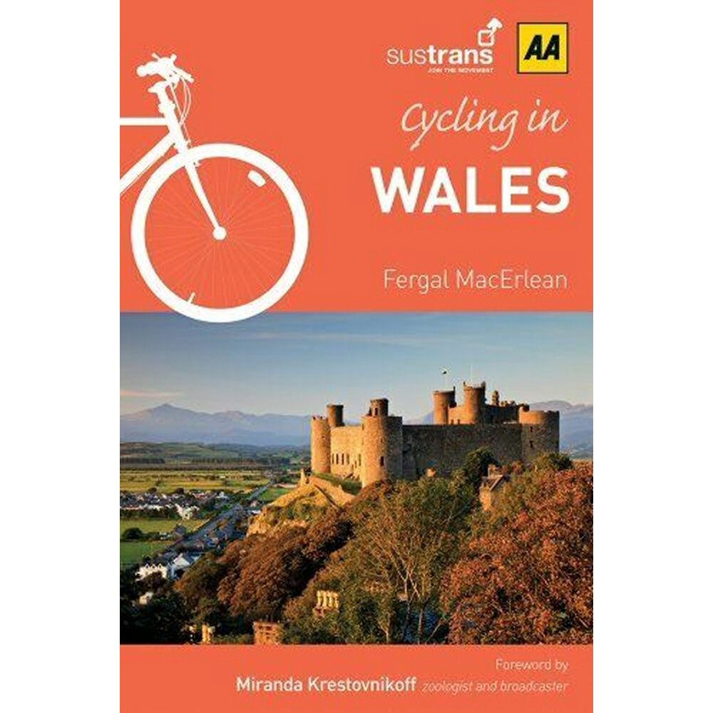 AA Cycling in Wales Map