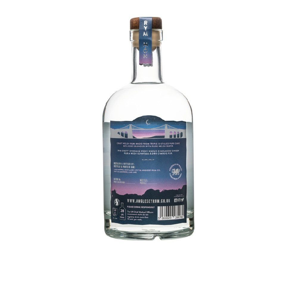Anglesey Rum Co. 70cl Penmon White Rum - Old Railway Line Garden Centre