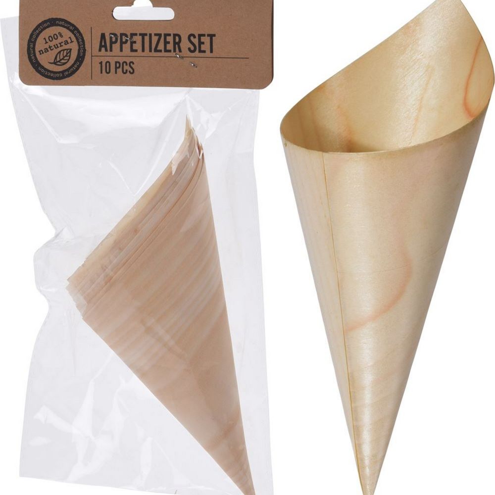 Appetizer Bowls Bamboo 10 Pieces - Old Railway Line Garden Centre