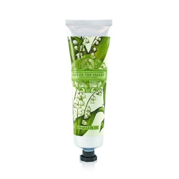 Aromas Artesanales De Antigua 130ml Lily of the Valley Body Cream - Old Railway Line Garden Centre