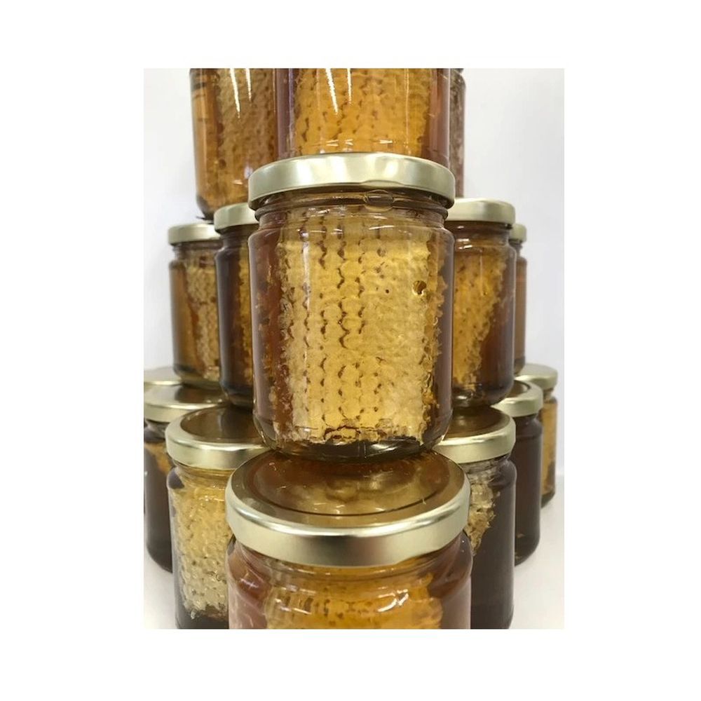 Bee Welsh Honey Company 340g Welsh Chunk Honey - Old Railway Line Garden Centre