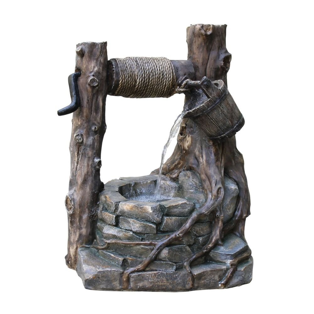 Bermuda 64cm Woburn Solar Powered Water Feature - Old Railway Line Garden Centre