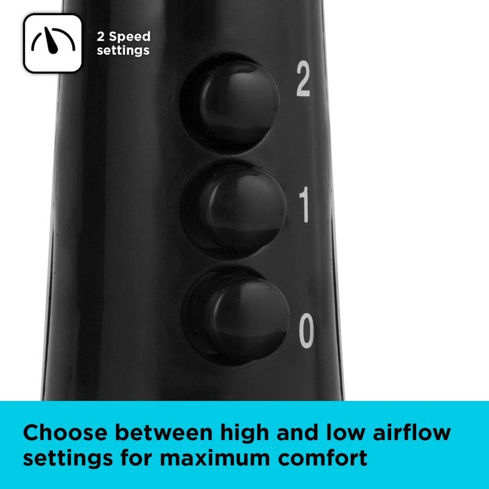 Black + Decker 9" Black 20W Desk Fan - Old Railway Line Garden Centre