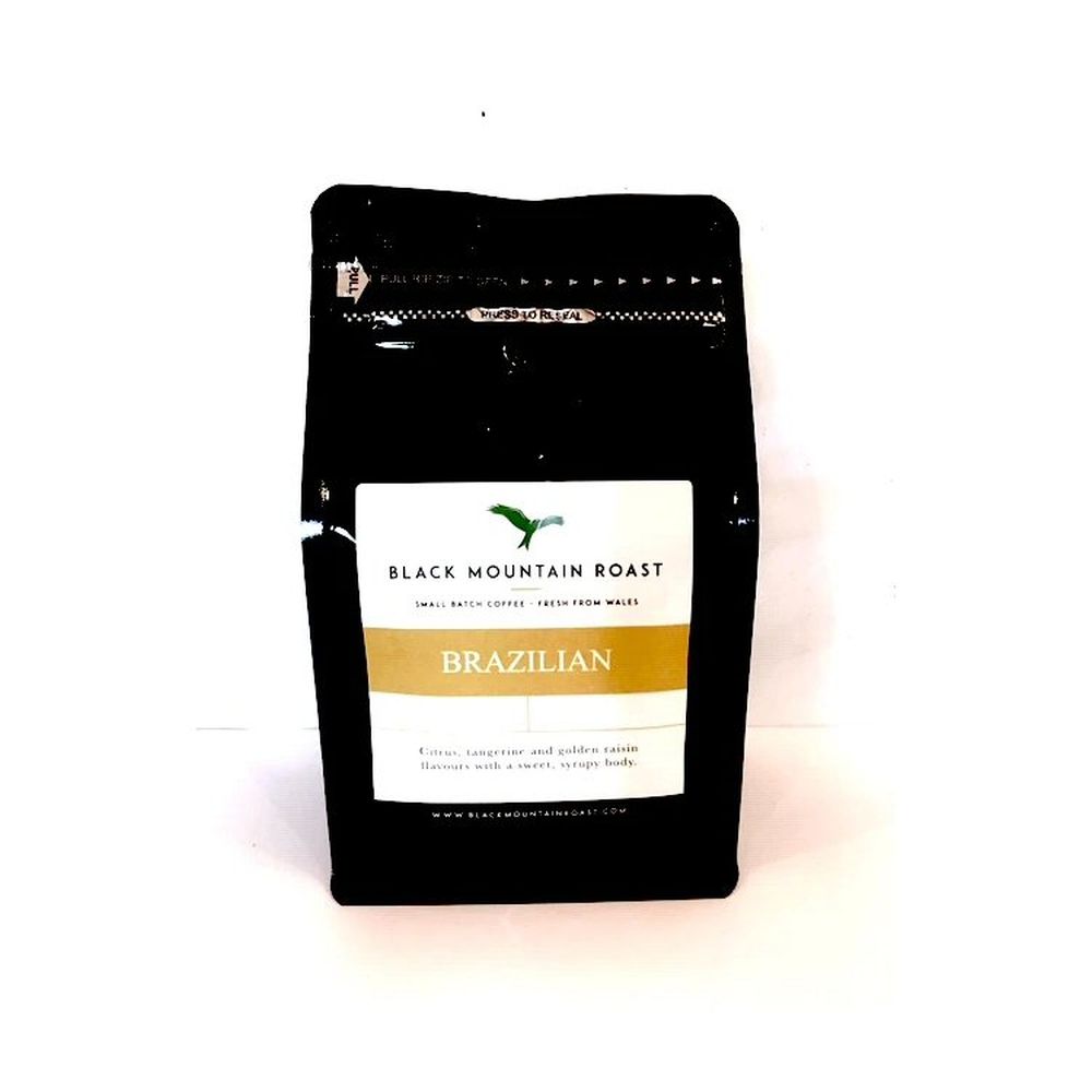 Black Mountain Roast 250g Brazilian Ground Coffee - Old Railway Line Garden Centre