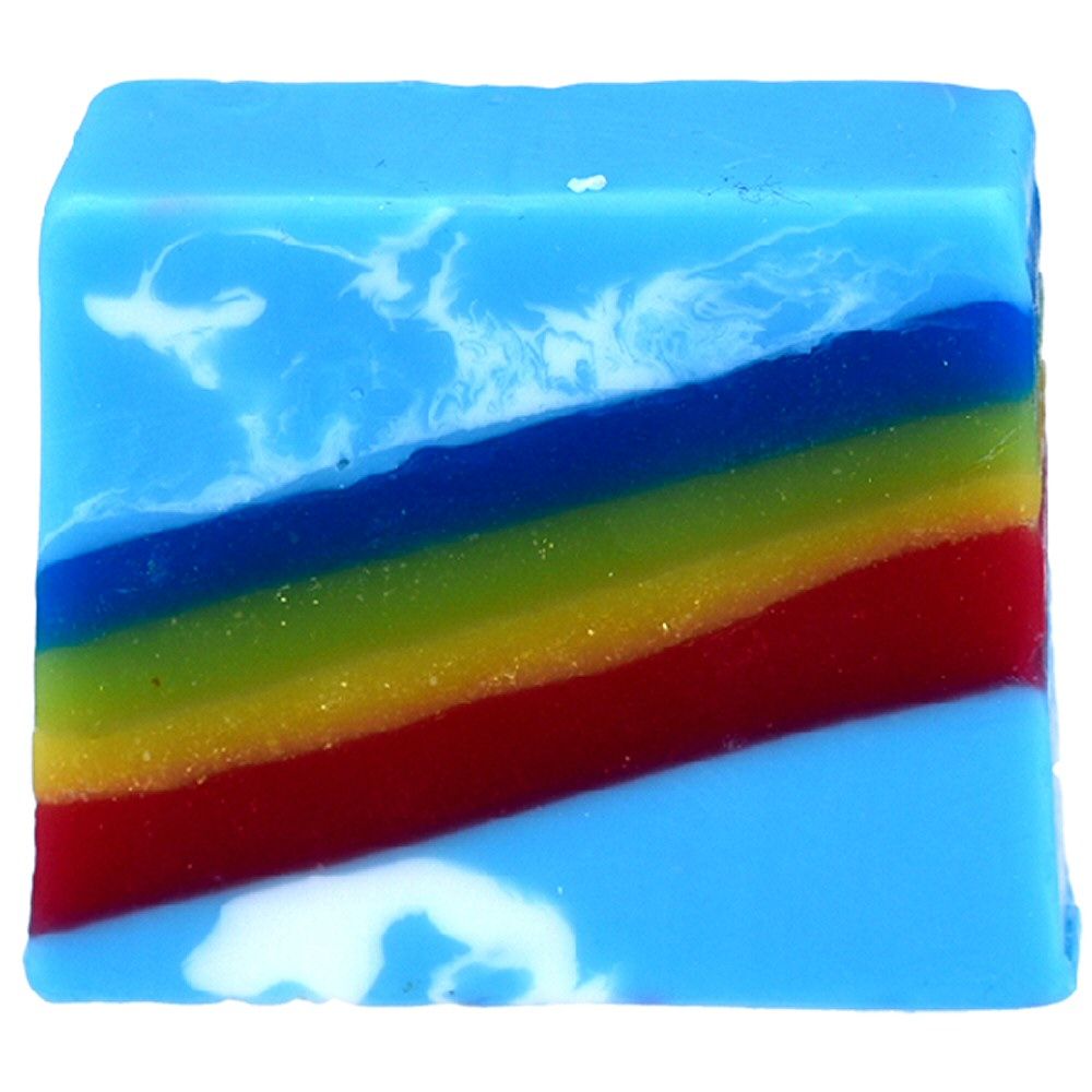 Bomb Cosmetics Flying Colours Handmade Sliced Soap - Old Railway Line Garden Centre