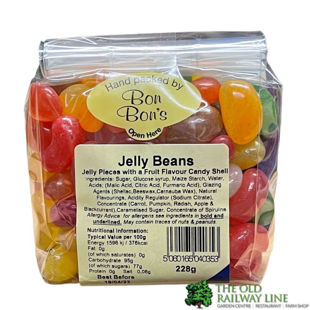 Bon Bon's 228g Jelly Beans - Old Railway Line Garden Centre