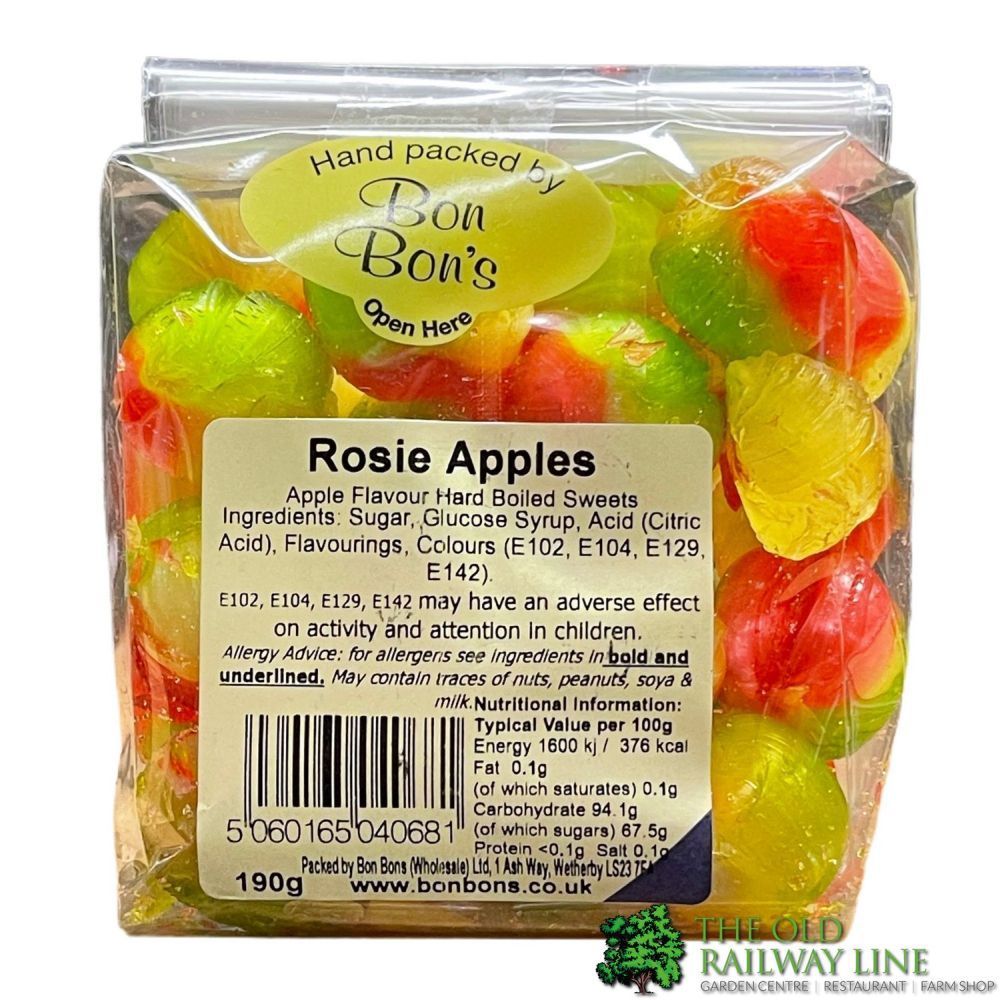 Bon Bon's190g Rosie Apples - Old Railway Line Garden Centre