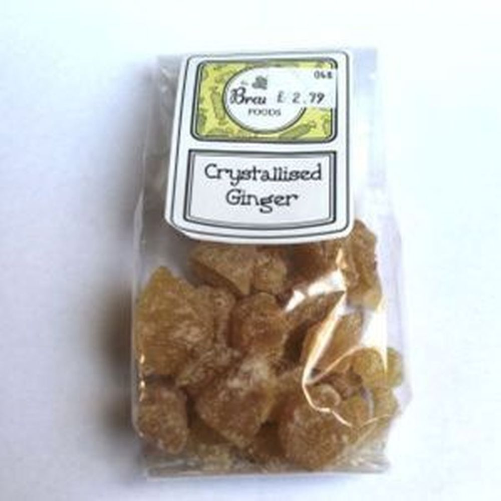 Bramble Foods 140g Crystallised Ginger - Old Railway Line Garden Centre