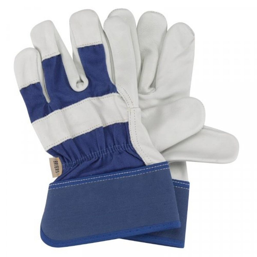Briers Blue Premium Rigger Gloves - Large - Old Railway Line Garden Centre