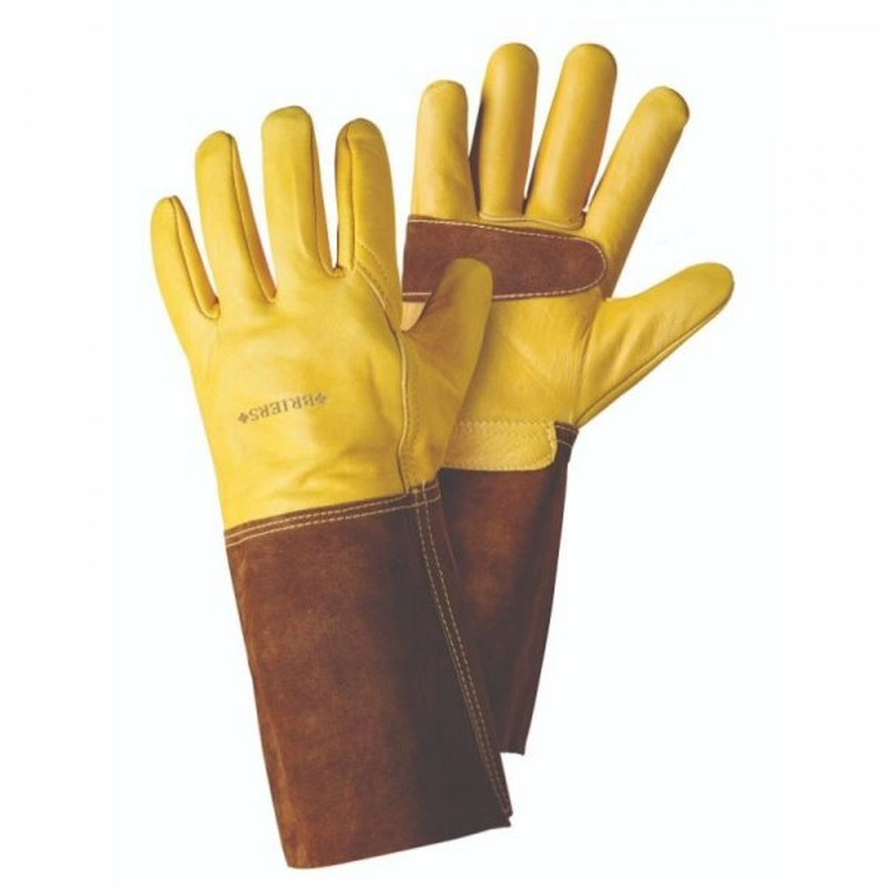 Briers Golden Ultimate Leather Gauntlets - Large (one size) - Old Railway Line Garden Centre