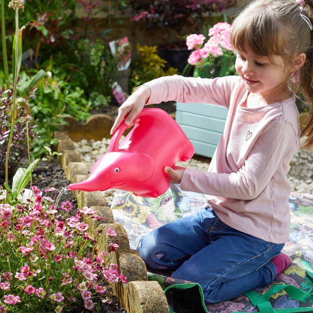 Briers Kids! Elephant FunCan Watering Can (Choice of 2) - Old Railway Line Garden Centre