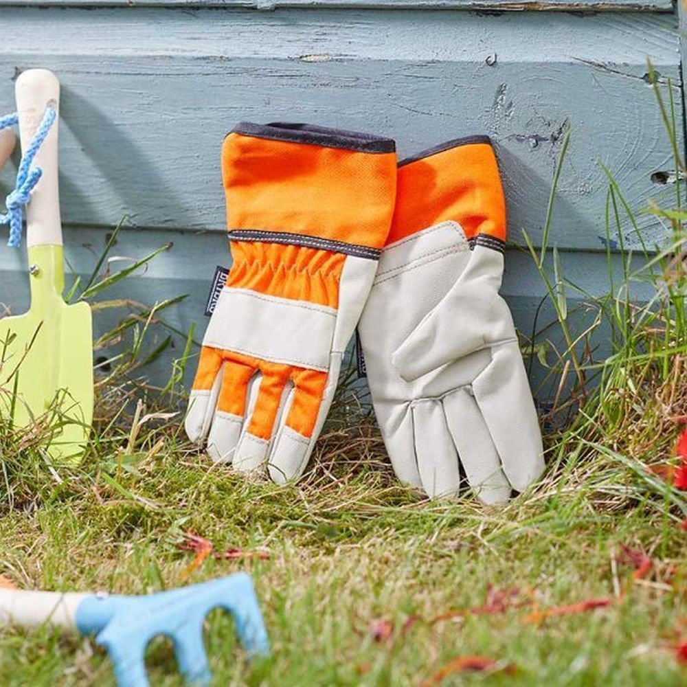 Briers Kids! Orange & Grey Junior Riggers - 4 - 7 Yrs - Old Railway Line Garden Centre