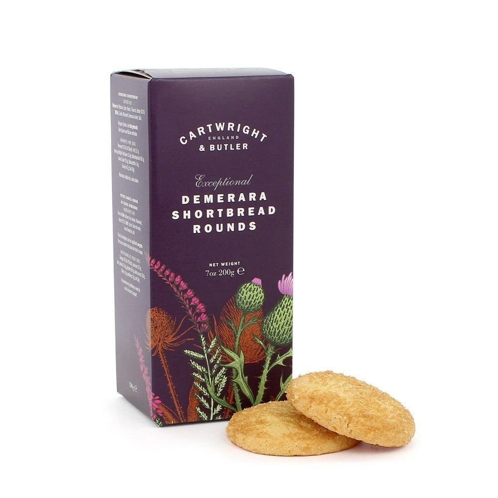 Cartwright & Butler 200g Demerara Shorbread Biscuits - Old Railway Line Garden Centre