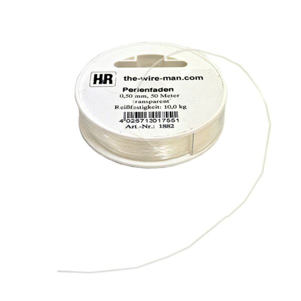 CB Imports Beading Twine Clear 0.5mm x 50m - Old Railway Line Garden Centre