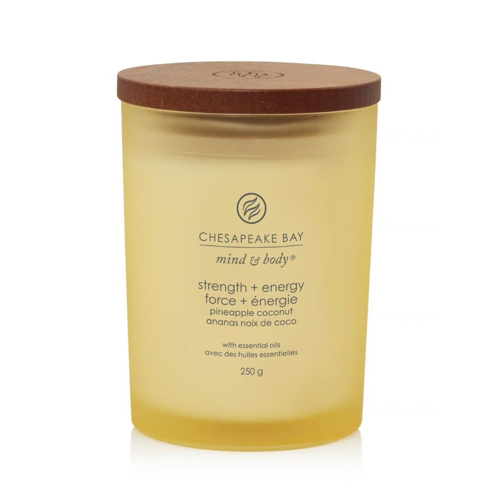 Chesapeake Bay 250g Strength & Energy Candle - Old Railway Line Garden Centre