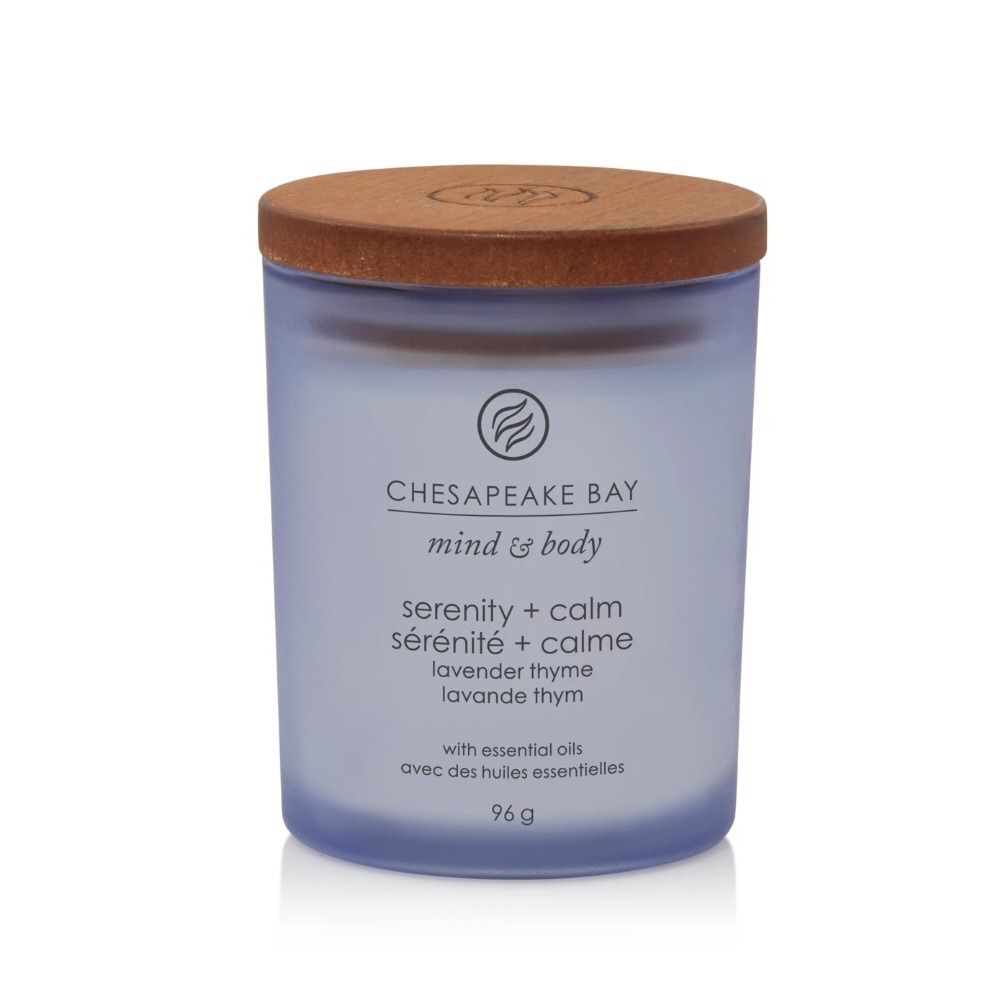 Chesapeake Bay 96g Serenity & Calm Candle - Old Railway Line Garden Centre